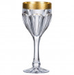 Бокалы для белого вина 190 мл 6 шт  Crystalite Bohemia &quot;Сафари /Матовое золото /430469&quot; / 003260