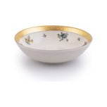 Набор розеток 11 см 6 шт  Falkenporzellan "Констанц /Цветы /золото" крем  / 253157