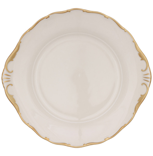 Пирожковая тарелка 27 см  Leander &quot;Офелия /2641 /Золото /СК&quot; / 313635