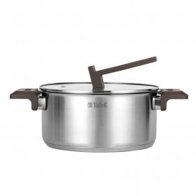 Кастрюля 20 х 9,5 см с крышкой 2,6 л  Taller &quot;Метод /TalleR&quot; / 346311