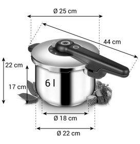 Скороварка 6 л  Tescoma &quot;SmartCLICK&quot; / 272821