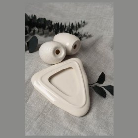 Набор для специй 3 предмета (солонка + перечница) на подставке  Villin`s &quot;Речная галька&quot; / 386270