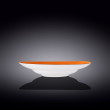 Тарелка 28,5 см глубокая оранжевая  Wilmax &quot;Spiral&quot; / 261584