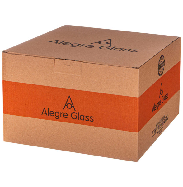Фруктовница 24 х 16 см н/н  Alegre Glass &quot;Sencam /Amber&quot; / 313791