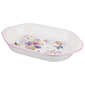Блюдо-Шубница 28 х 17,5 х 4,5 см  Agness "Георгина" / 207432