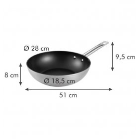 Сковорода-вок 28 см &quot;Tescoma /GrandCHEF&quot; / 200643