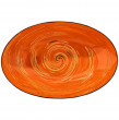 Салатник 30 x 19,5 x 7 см овальный оранжевый  Wilmax &quot;Spiral&quot; / 261597