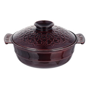 Кастрюля 26 см с крышкой 4,35 л  LAVA "Lava /Majolica Aubergine" / 336046