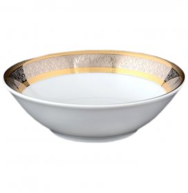 Салатник 13 см  Thun &quot;Опал /Платина с золотом&quot; / 151395
