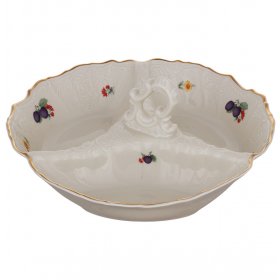 Менажница 24 см с ручкой  Thun &quot;Бернадотт /Сливы /СК&quot; / 280944