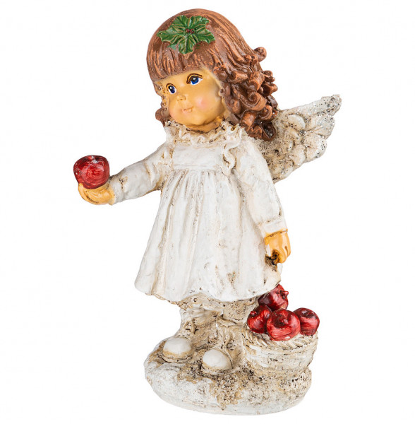 Фигурка 19 см  LEFARD &quot;Девочка-ангелочек с яблоками&quot; / 271177