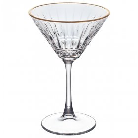 Бокал для мартини 220 мл  Usta &quot;Elysia /Отводка золото&quot; / 287992