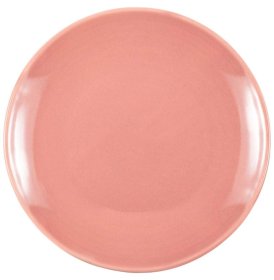 Тарелка 21 см  Crystalex Rus &quot;Премиум /Кремово-розовый&quot; / 348997