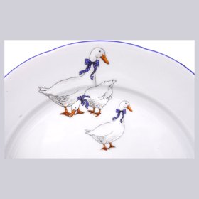 Набор тарелок 17 см 6 шт  Leander &quot;Мэри-Энн /Гуси&quot; / 078244