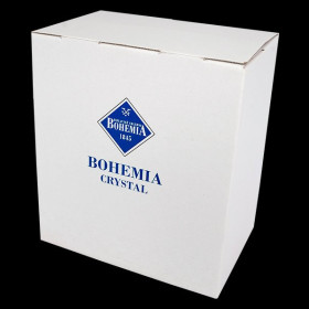 Ваза для цветов 35 см  Bohemia Jihlava &quot;Lisboa /Без декора&quot; хрусталь Йиглава / 030086