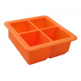 Форма для льда 13 х 13 х 6,5 см 4 ячейки P.L. Proff Cuisine "Barbossa" / 331358