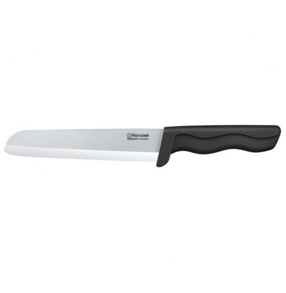 Нож поварской 15 см керамический  Rondell &quot;Glanz White&quot; / 283466