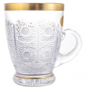 Набор кружек 6 шт н/н  UNION GLASS "Резные /Матовая полоса" / 153393