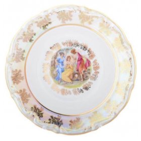 Набор тарелок 23 см 6 шт глубокие  Repast &quot;Мария-Тереза /Мадонна перламутр&quot; R-L / 271071
