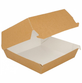 Коробка для бургера 17,5 х 18 х 7,5 см натуральный 50 шт   / 317906