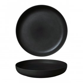 Тарелка 23 х 3,5 см с бортом 600 мл  Noble &quot;Black Sand Fine Plus&quot; / 361288