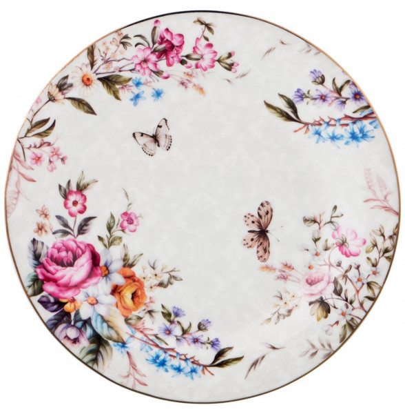 Набор тарелок 20 см 6 шт  LEFARD &quot;Бабочки и цветы&quot; / 186260