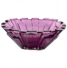 Фруктовница 31 см  Aurum Crystal "Болеро /Фиолетовая" / 143444