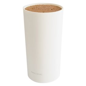 Набор кухонных ножей 5 предметов в подставке молочный  Anna Lafarg Emily &quot;Wenge&quot; / 374707