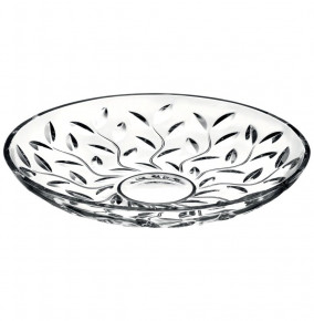 Блюдо 33 см круглое  RCR Cristalleria Italiana SpA "Лаурус /Без декора" / 155350