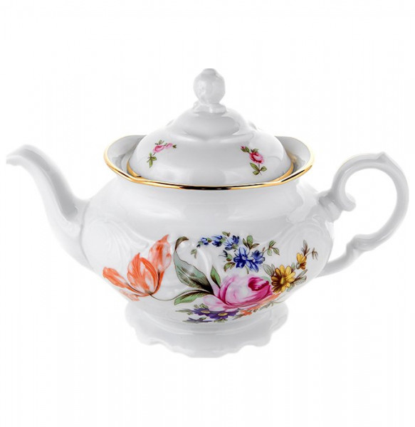 Заварочный чайник 1,2 л  МаМ декор &quot;Фредерика /Полевой цветок&quot; / 107340