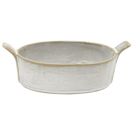 Блюдо 25,5 х 13,5 х 5 см овальное с ручками 700 мл  P.L. Proff Cuisine &quot;Gray Oval Bucket /Frutti di Mare&quot; / 352715