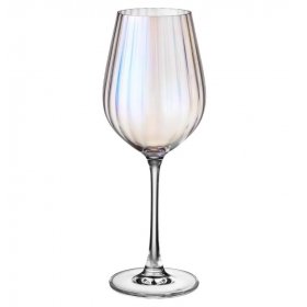 Бокалы для красного вина 500 мл 2 шт  Crystal Bohemia "Columba /Колумба /Оптика /Перламутр" / 364477