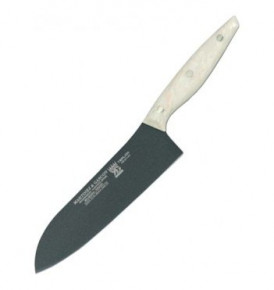 Нож Сантоку 20 см "Martinez & Gascon /Mikarta white" / 154840