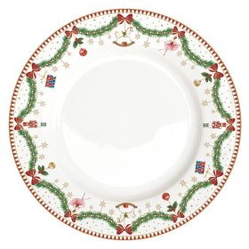 Тарелка 26,5 см &quot;Новогодняя гирлянда /Magie de Noel&quot; / 363026