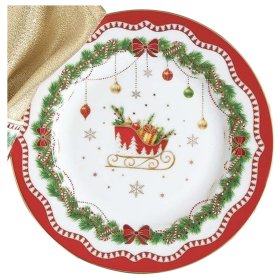 Тарелка 26,5 см &quot;Новогодняя гирлянда /Magie de Noel&quot; / 363026