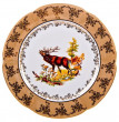 Набор тарелок 27 см 6 шт  Bavarian Porcelain &quot;Болеро /Охота бежевая&quot; / 043470