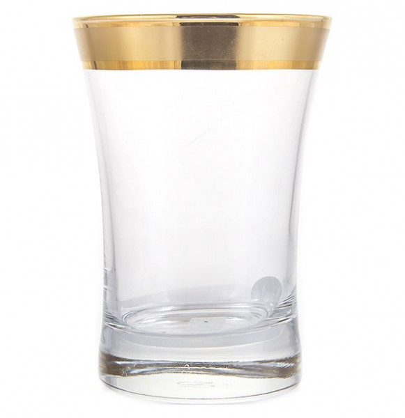 Стаканы для воды 6 шт  UNION GLASS &quot;Матовая полоса /золото /420055&quot; / 147407