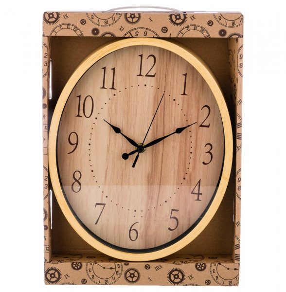 Часы настенные 30 х 25 х 4,6 см кварцевые  LEFARD &quot;КЛЕН ТАНЗАУ&quot; / 187970
