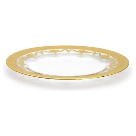 Набор тарелок 26 см 4 шт золотистая  Same Crystal &quot;Versailles&quot; / 369532