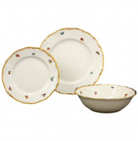 Набор тарелок 18 предметов  МаМ декор "Мария-Луиза /Полевые цветы /СК" / 117740