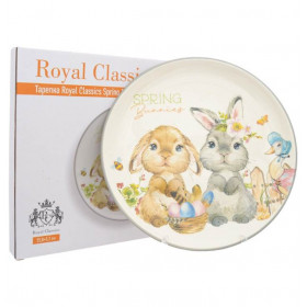 Тарелка 25,8 х 2,7 см  Royal Classics &quot;Spring Bunnies&quot; / 280008