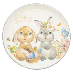 Тарелка 25,8 х 2,7 см  Royal Classics &quot;Spring Bunnies&quot; / 280008