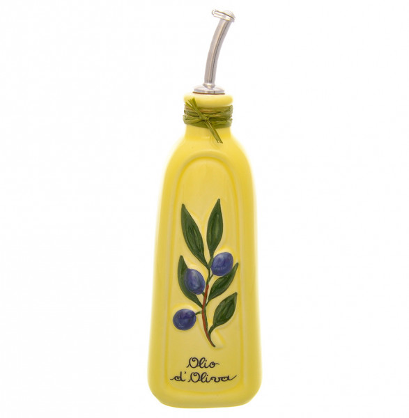 Бутылка для масла 28,5 см  Artigianato Ceramico by Caroline &quot;Oliere Classiche&quot;лимонно-желтая / 228372