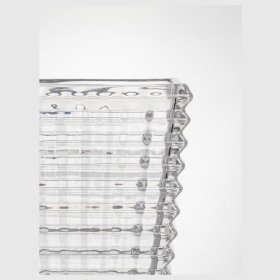 Ваза для цветов 28 см серая  Anna Lafarg Emily &quot;Traviata&quot; / 385735