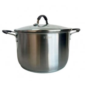 Кастрюля 6,5 л стеклянная крышка силиконовые ручки  Taller &quot;Лира /TalleR&quot; / 364501