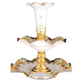 Этажерка 50 см  Bohemia &quot;Лепка белая&quot; / 086747