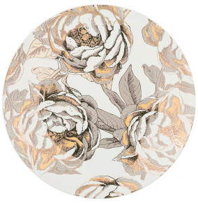 Тарелка 27 см 1 шт белая  LEFARD "Golden rose" / 208451