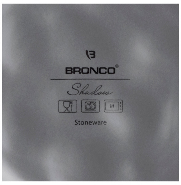 Салатник 17,5 см серый  Bronco &quot;Shadow&quot;  / 288502