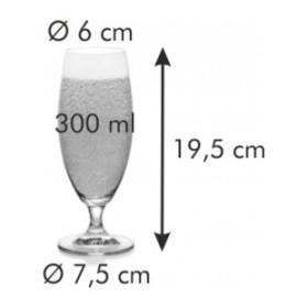 Бокалы для пива 300 мл 6 шт &quot;Tescoma /CREMA /Без декора&quot; / 142306
