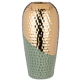 Ваза для цветов 16 х 16 х 33 см  LEFARD &quot;White &amp; Green&quot; / 230233